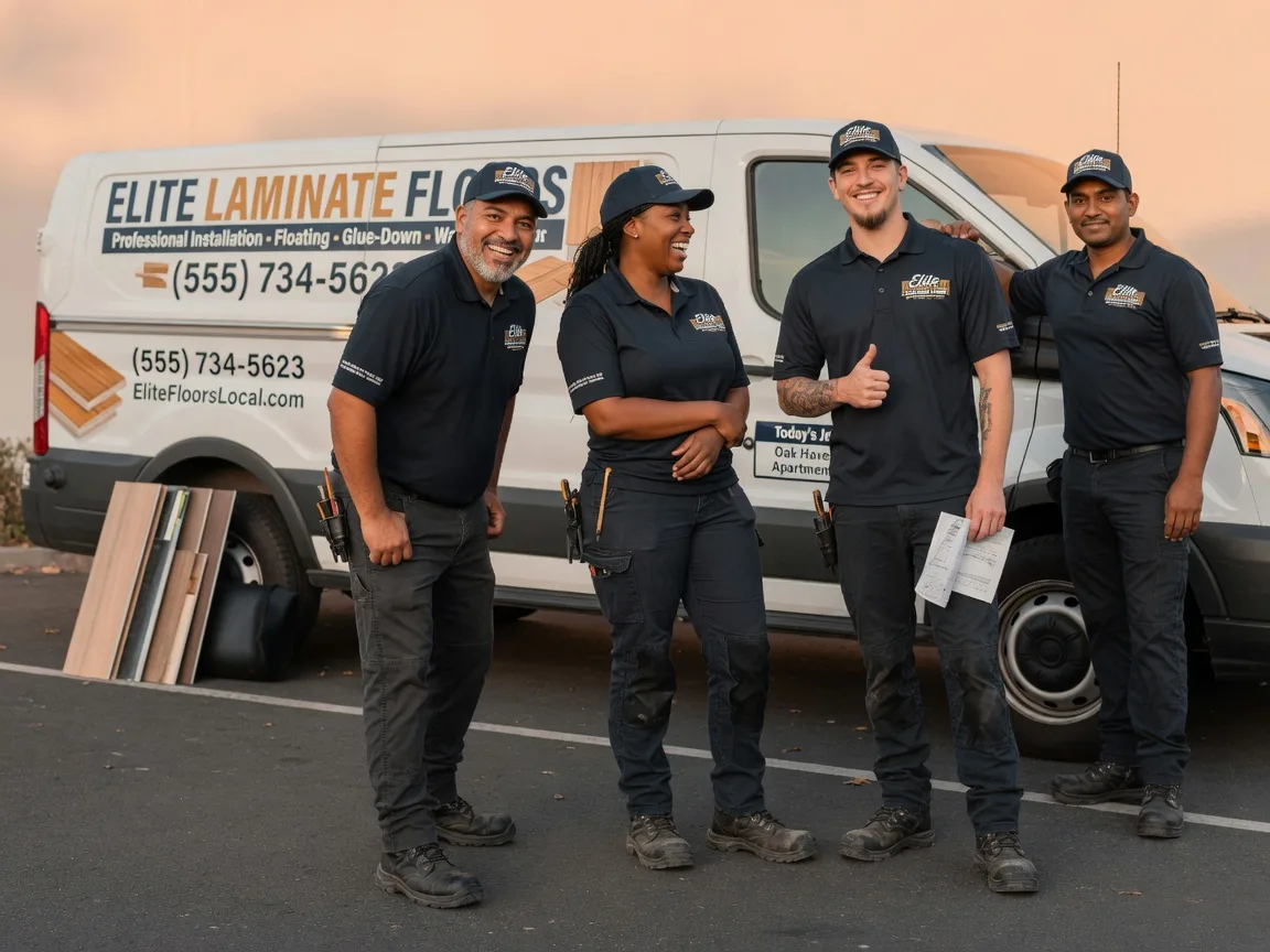Laminate flooring installation company in Worth, MO